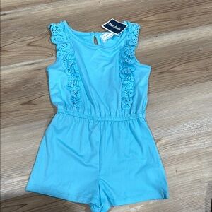 btween Blue Jumpsuit Comfortable Summer Wear